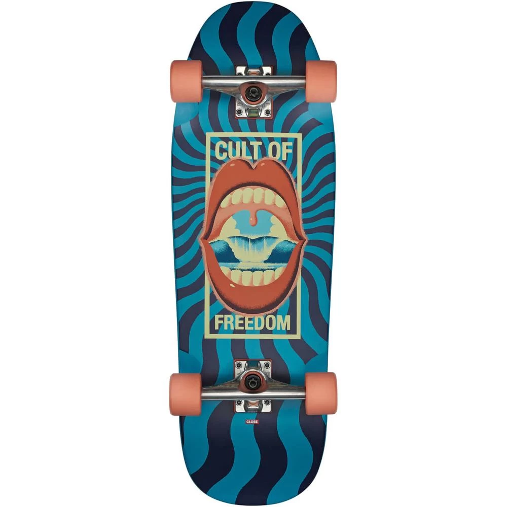Globe Cult Of Freedom In Blue 29" Cruiser Longboard