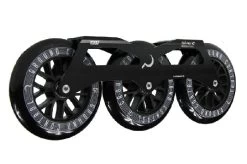 Ground Control Tri Skate Frame V2 125mm Complete Setup - Black