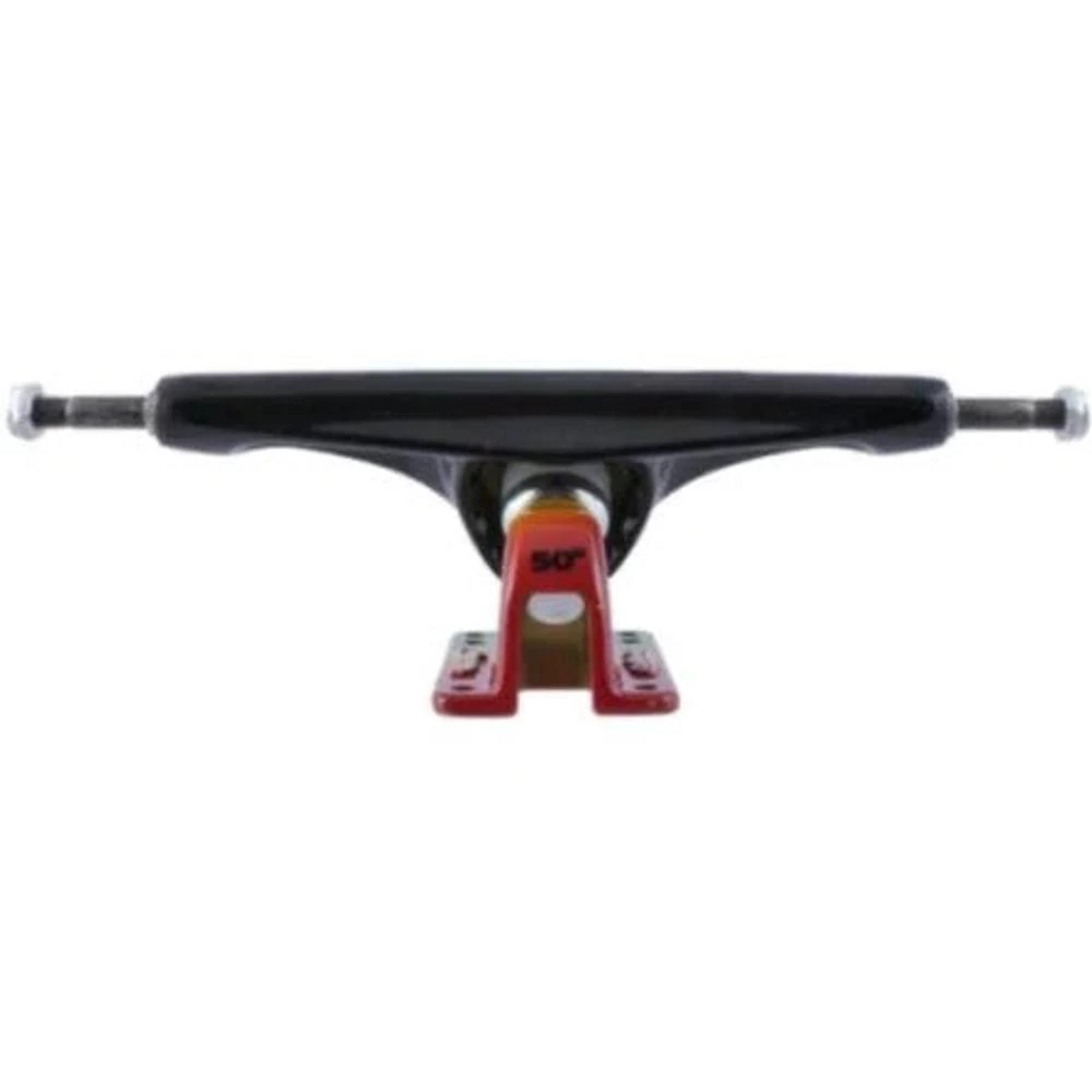 Gullwing Charger 9.0" Black/Rasta Longboard Trucks | Set Of 2 - Image 3