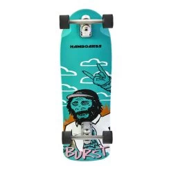 Hamboards Burst Squatch 32" Surfskate Cruiser Longboard