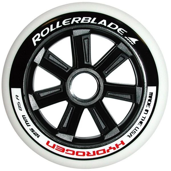 Rollerblade Hydrogen Inline Skate Wheels 125mm 85a - Set Of 6