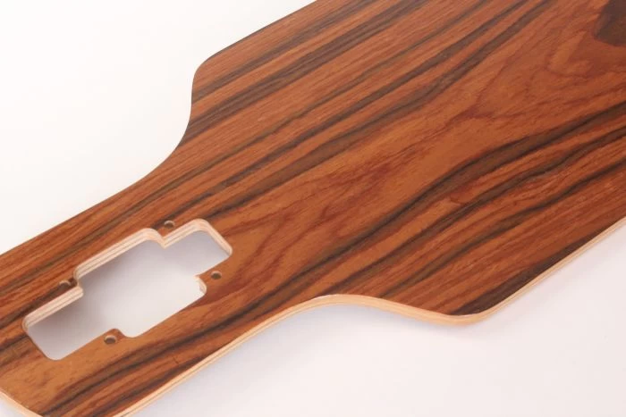 Blank Drop Through Natural 39 Inches Longboard Deck - Image 10