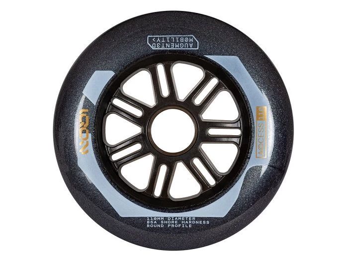 Iqon Access Wheels 110mm 85a - Set Of 3