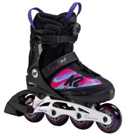 K2 Charm Boa Alu Adjustable Size Kids Inline Skates