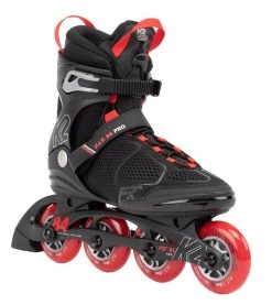 K2 FIT 84 Pro Mens Inline Skates - Black/Red