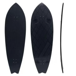 Kahuna Creations Shaka Stealth 46" Surfskate Longboard Deck
