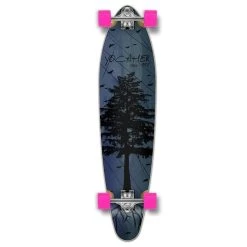Kicktail In The Pines Blue 40 Inches Longboard From Punked