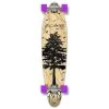 In The Pines Natural 40" Kicktail Longboard From Punked