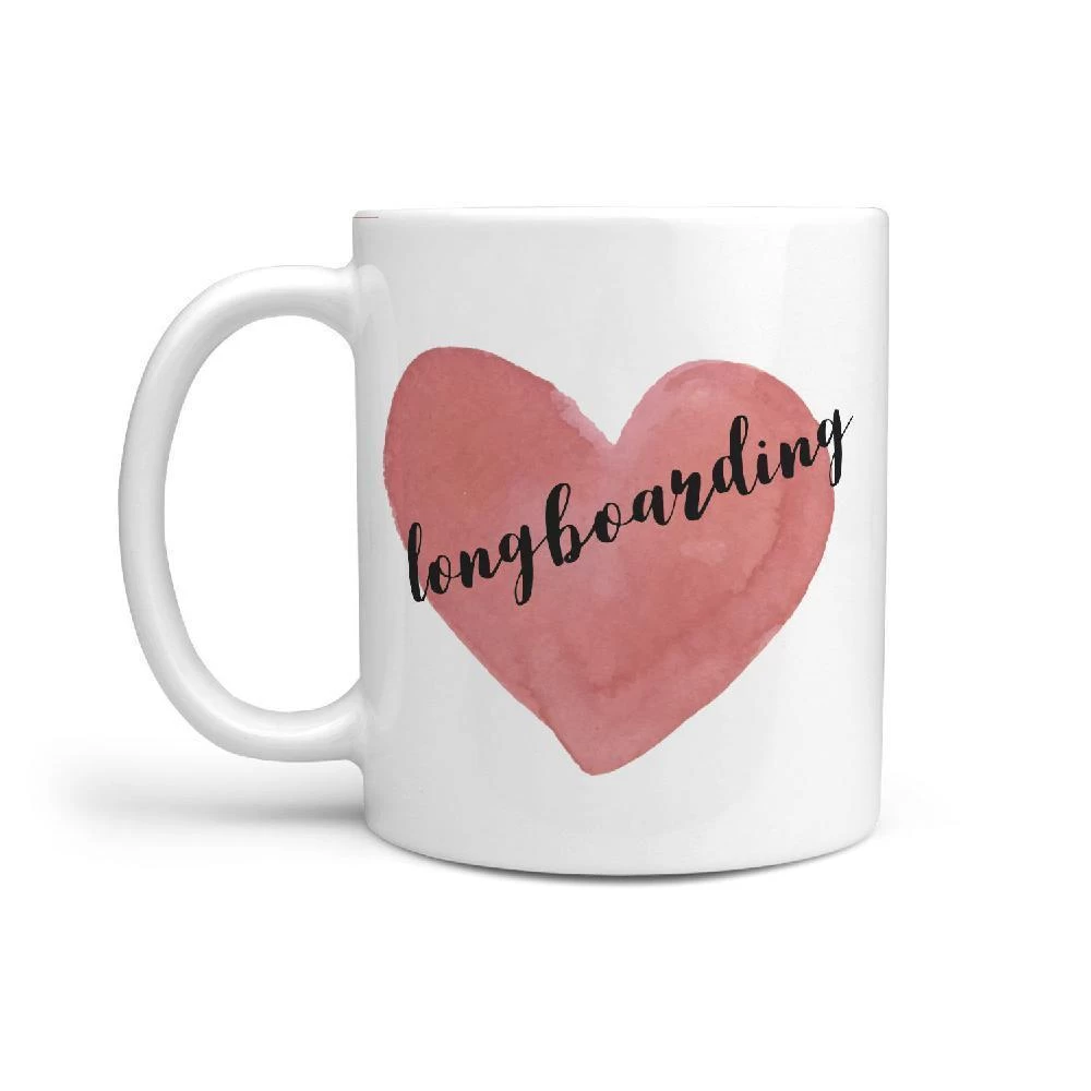 Love Longboarding Coffee Mug Gift Idea - Image 2