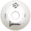 Luminous Light Up Inline Skate Wheels - White 4 Pack