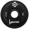 Luminous Light Up Inline Skate Wheels - Black 4 Pack