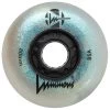 Luminous Light Up Inline Skate Wheels - Black Pearl 4 Pack