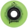 Luminous Light Up Inline Skate Wheels - Green Glow 4 Pack