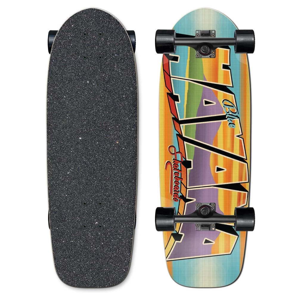 Madrid Blue Havana 29" Old School Longboard