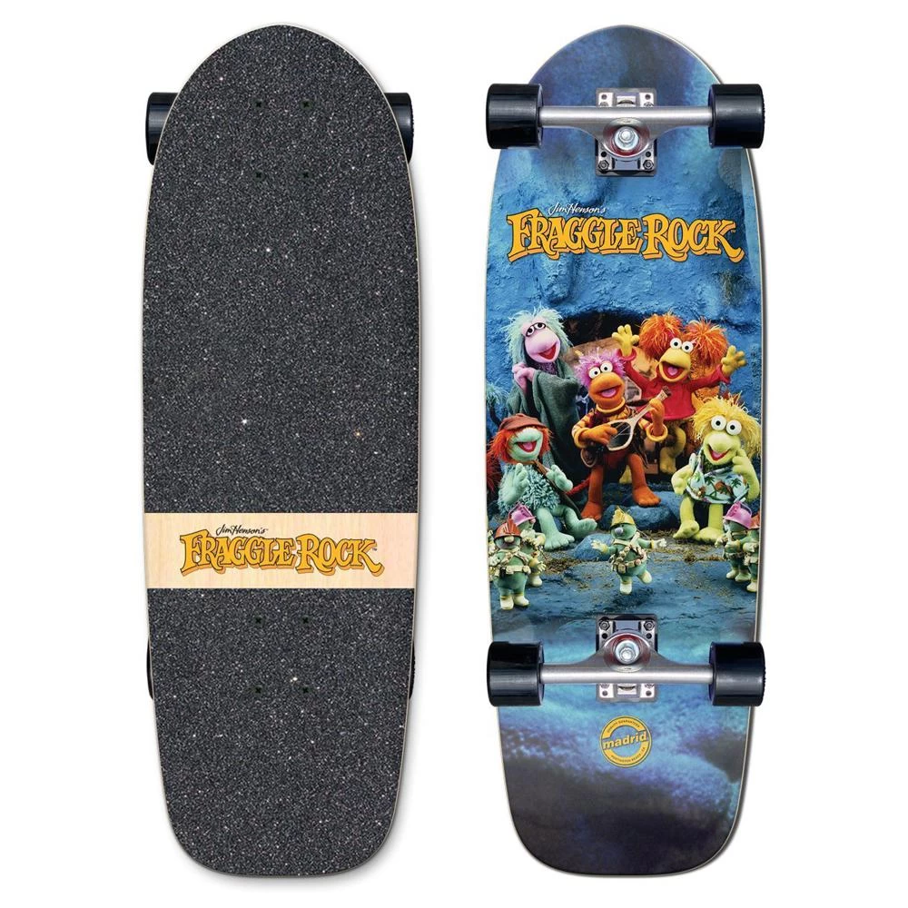 Madrid X Fraggle Rock Rock On Marty 29.25" Cruiser Longboard