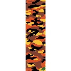 Mob Camo Orange Grip Sheet