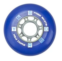 Gyro F2R Inline Skates Wheels - Blue Set Of 4