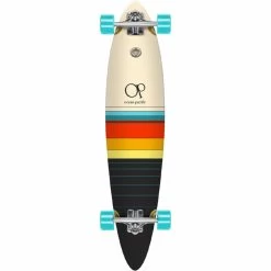 Ocean Pacific Swell Dawn 8.75" Off-White/Black Pintail Longboard