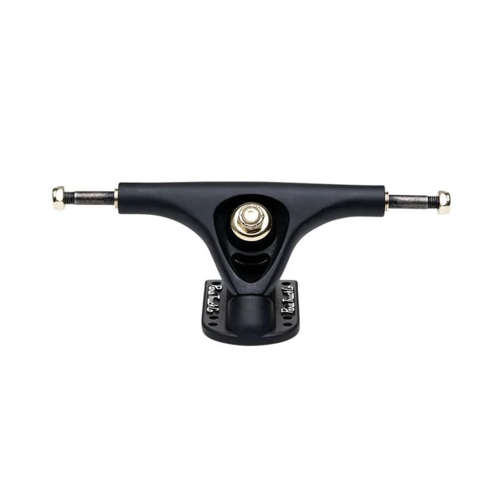 Paris V3 150mm/50° Matte Black/Gold Hardware Skateboard Trucks | Set Of 2 - Image 2