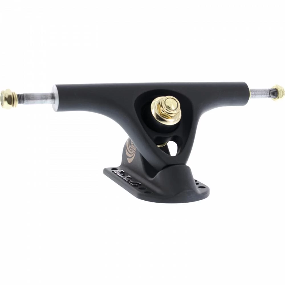 Paris V3 150mm/50° Matte Black/Gold Hardware Skateboard Trucks | Set Of 2 - Image 4