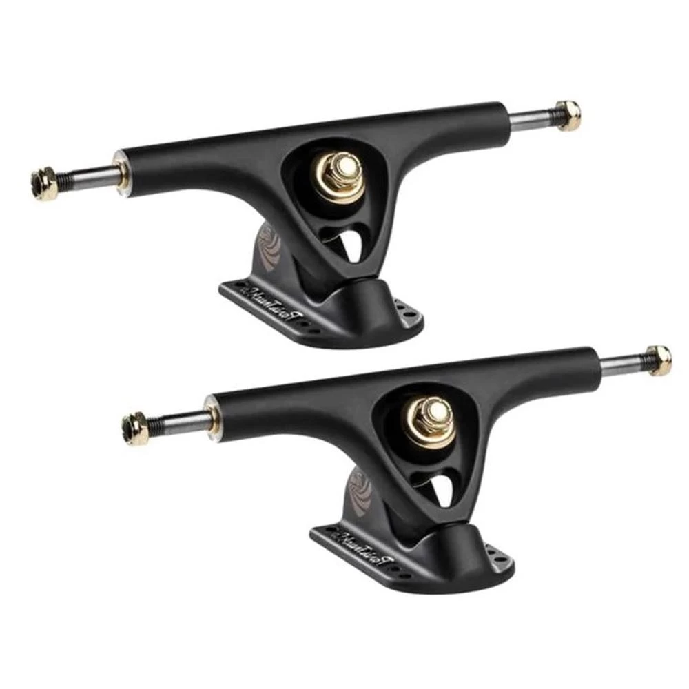 Paris V3 150mm/50° Matte Black/Gold Hardware Skateboard Trucks | Set Of 2 - Image 5