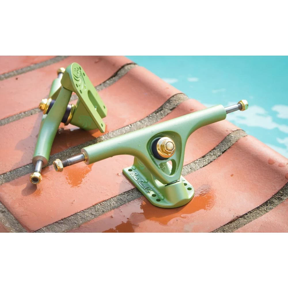 Paris V3 180mm/50° Tropic Green Longboard Trucks | Set Of 2 - Image 5
