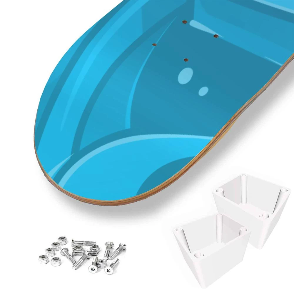 Personalized Wonderful Graffiti Abstract Background Skateboard Wall Art - Image 9