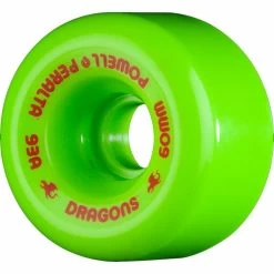 Powell Peralta DF Rat Bones 60mm Green Skateboard Wheels