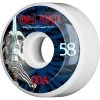 Powell Peralta Ray Rod Skull & Sword 58mm White/Blue/Red Wheels