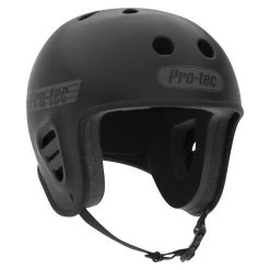 Pro-Tec Fullcut Matte Black Longboard Skateboard Helmet