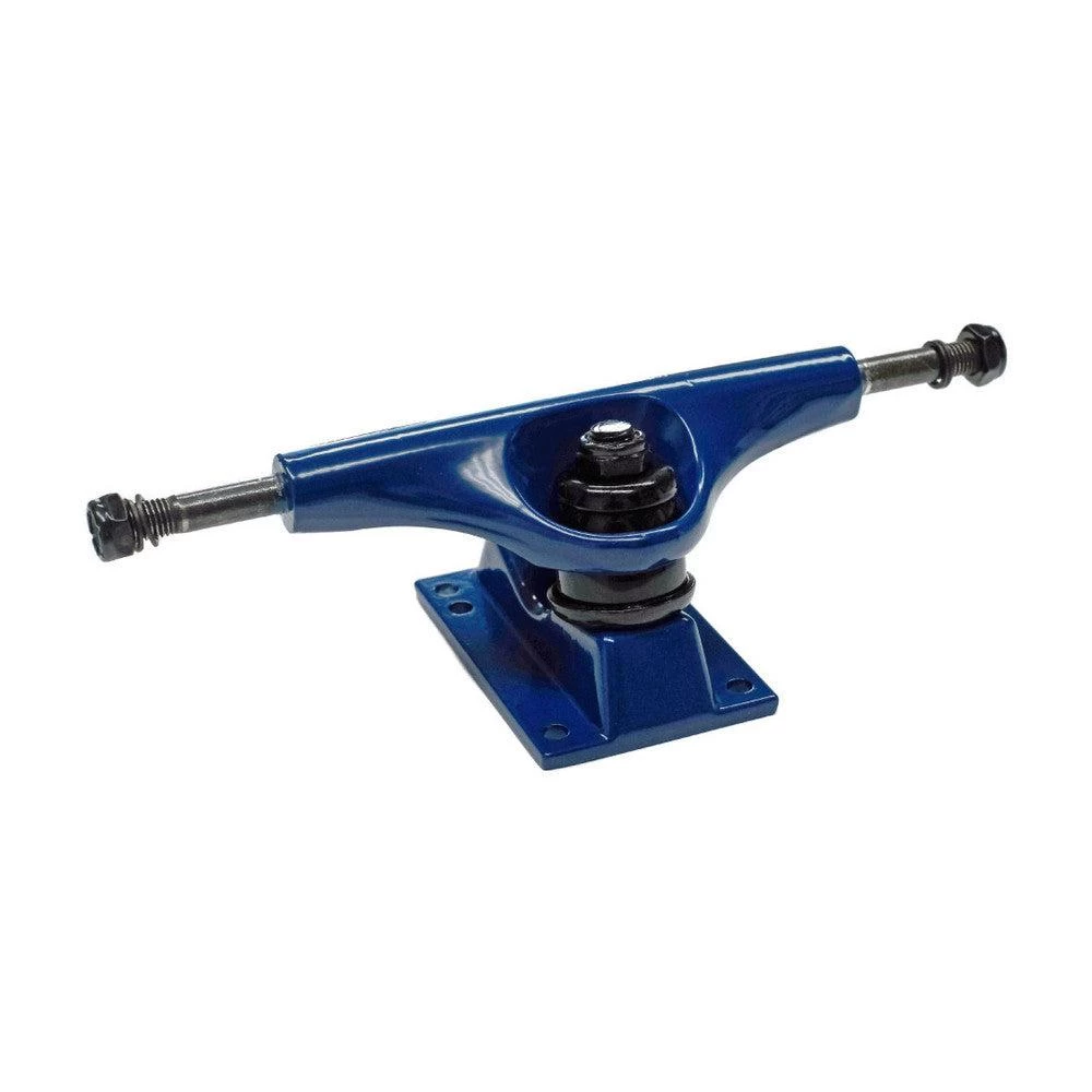Punked 125mm / 5" - Solid Blue Skateboard Trucks | Set Of 2 - Image 6