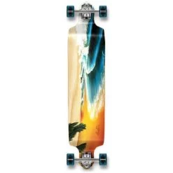 Punked Beach 40" Drop Down Longboard