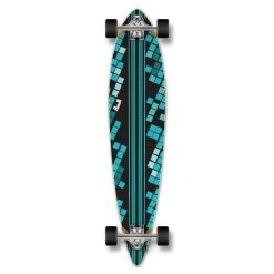 Punked Digital Wave Pintail Longboard 40 Inch - Complete