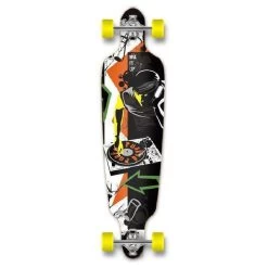 Punked DJ Drop Through 40" Longboard - Complete