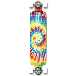 Punked Drop Down Tiedye Original Longboard Complete