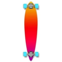 Punked Gradient Pink Pintail 40" Longboard