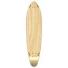 Punked Kicktail Blank Longboard Deck - Natural