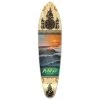 Punked Kicktail Longboard Deck - Wave Scene