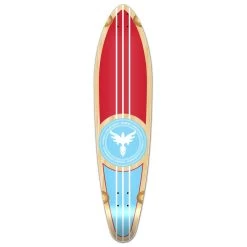 Punked Kicktail Patriot Longboard Deck