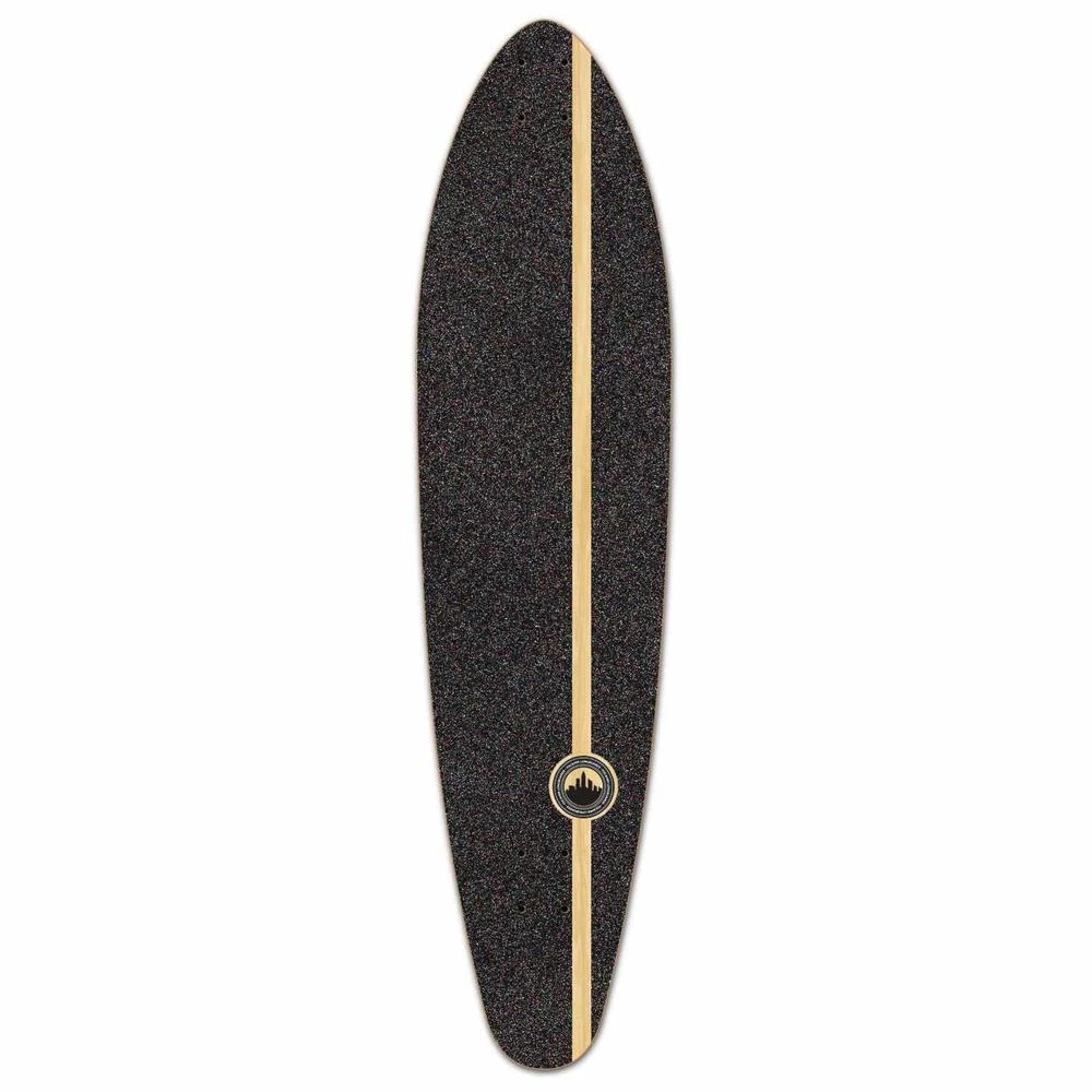 Punked Kicktail Shades White Longboard Deck - Image 2