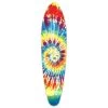 Punked Kicktail Tiedye Original Longboard Deck