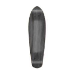 Punked Micro Cruiser Blank Deck - Stained Black