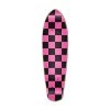 Punked Micro Cruiser Deck - Checker Pink