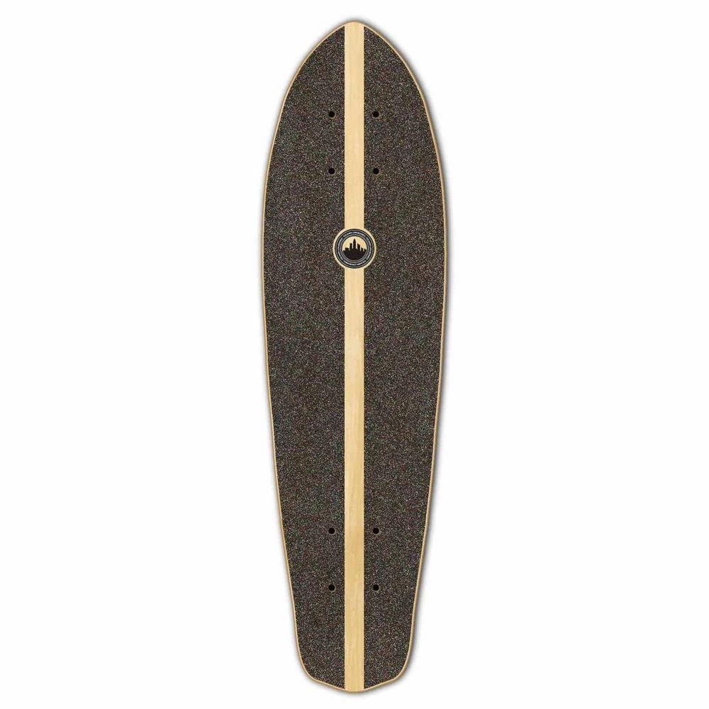 Punked Micro Cruiser Deck- Geometric Series - Purple - Image 2