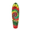 Punked Micro Cruiser Deck - Tiedye Rasta