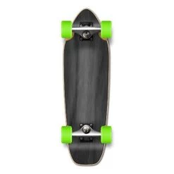 Punked Stained Black 27" Mini Cruiser Complete