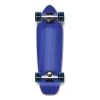 Punked Stained Blue 27" Mini Cruiser Complete