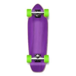 Punked Stained Purple 27" Mini Cruiser Complete