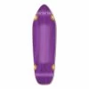 Punked Mini Cruiser Blank Deck - Stained Purple