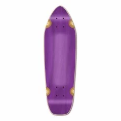 Punked Mini Cruiser Blank Deck - Stained Purple